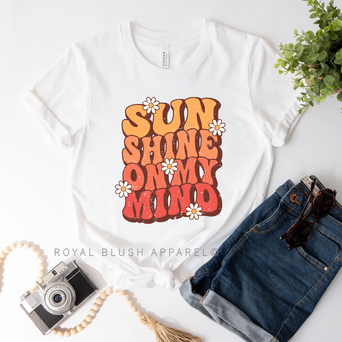 Sunshine On My Mind Relaxed Unisex T-shirt