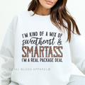 Sweetheart & Smartass graphic sweatshirt