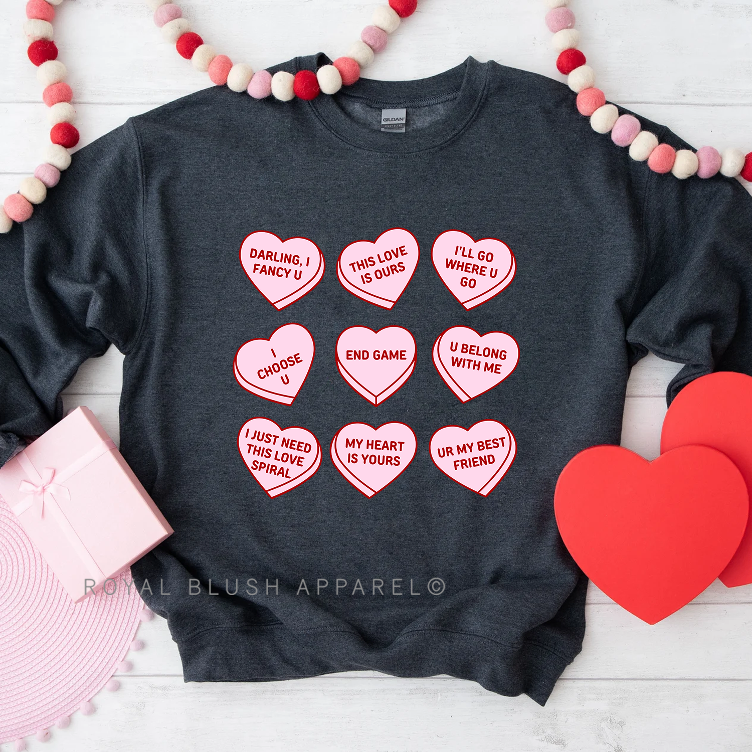Swift Candy Hearts Sweatshirt