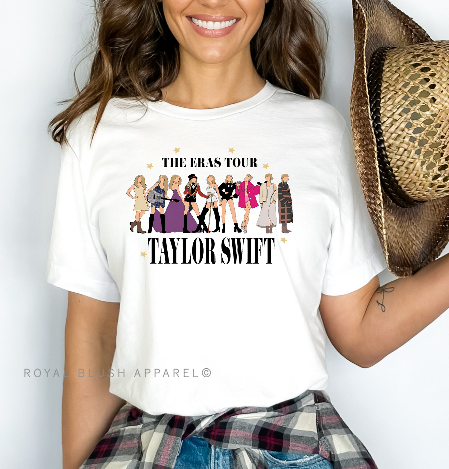 T-shirt unisexe Taylor Swift Icons