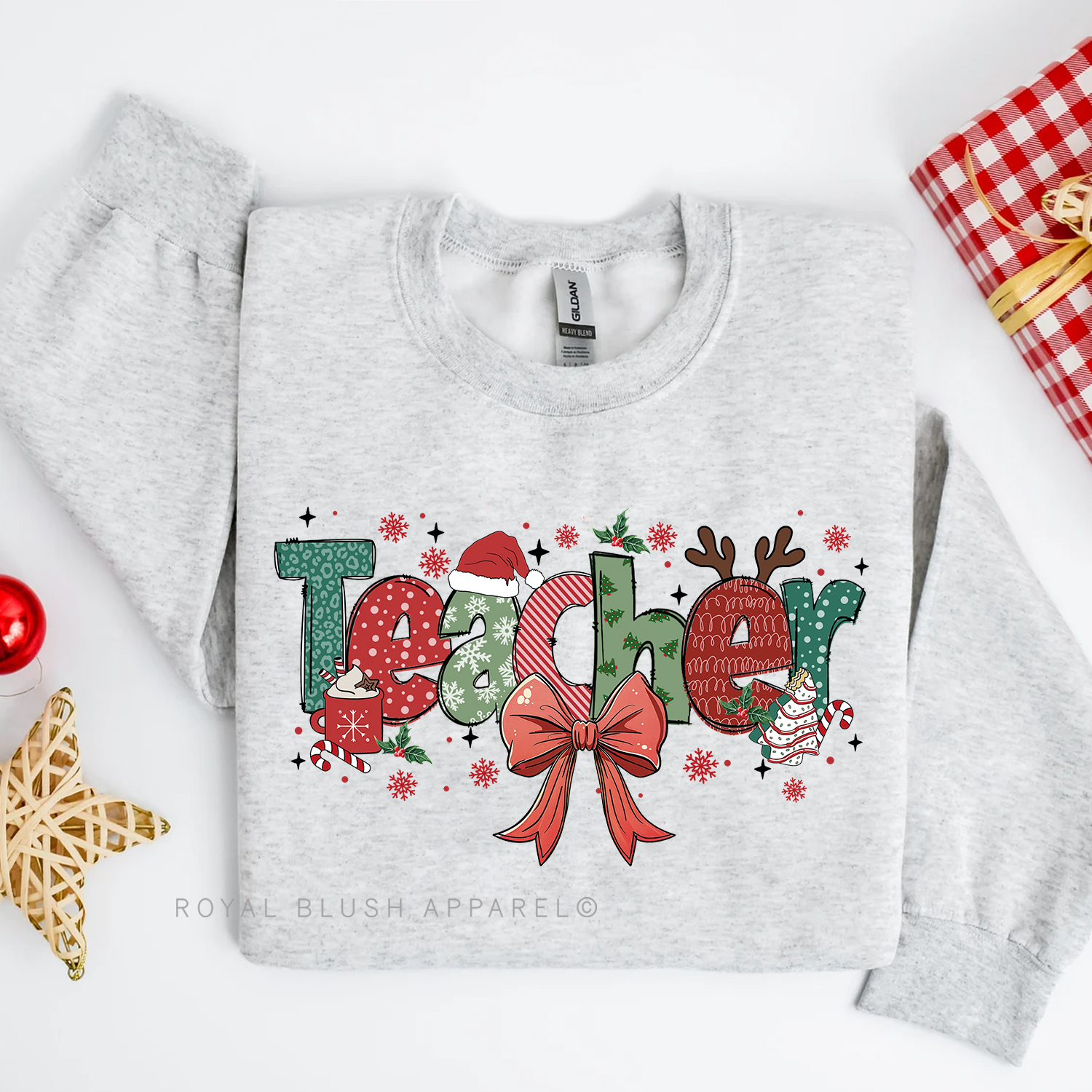 Teacher Christmas Sweatshirt