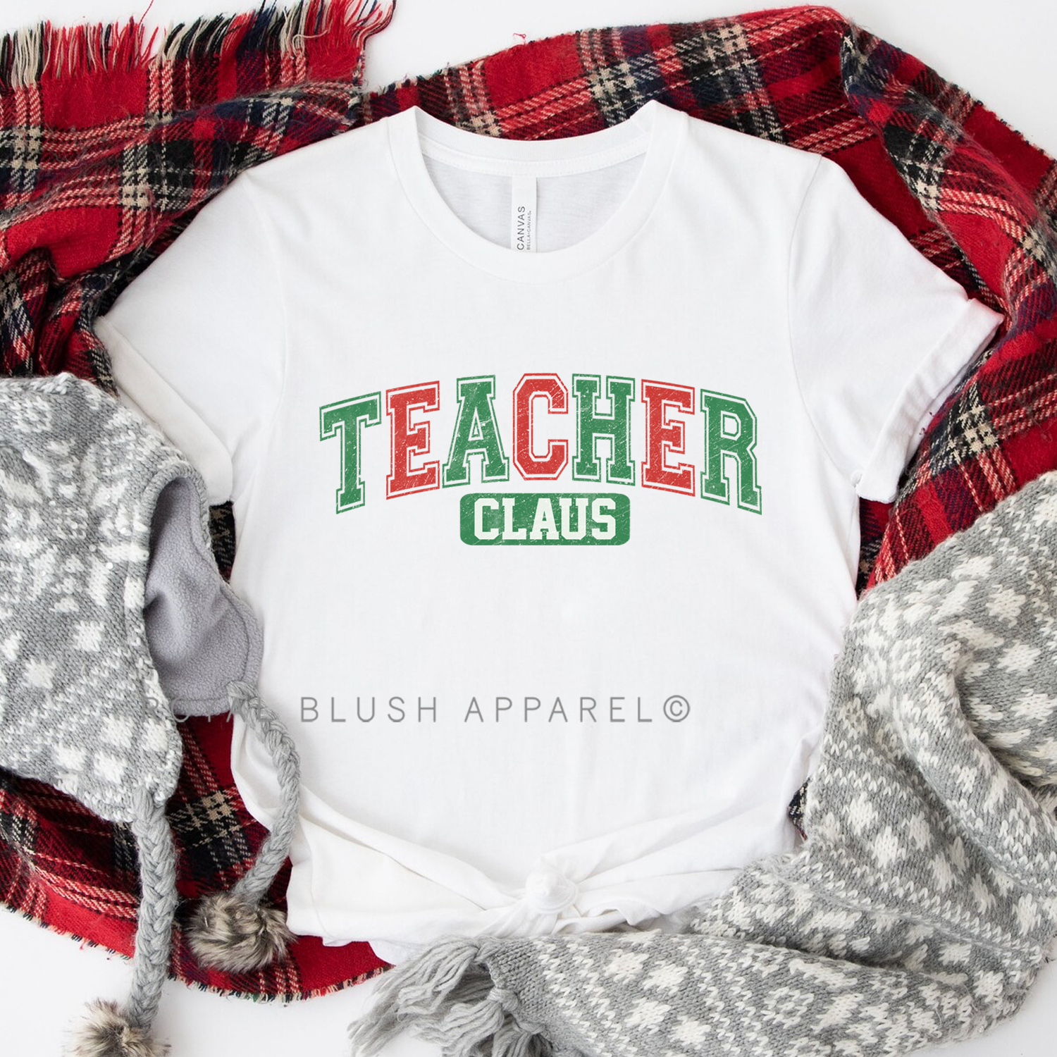 Teacher Claus Relaxed Unisex T-shirt