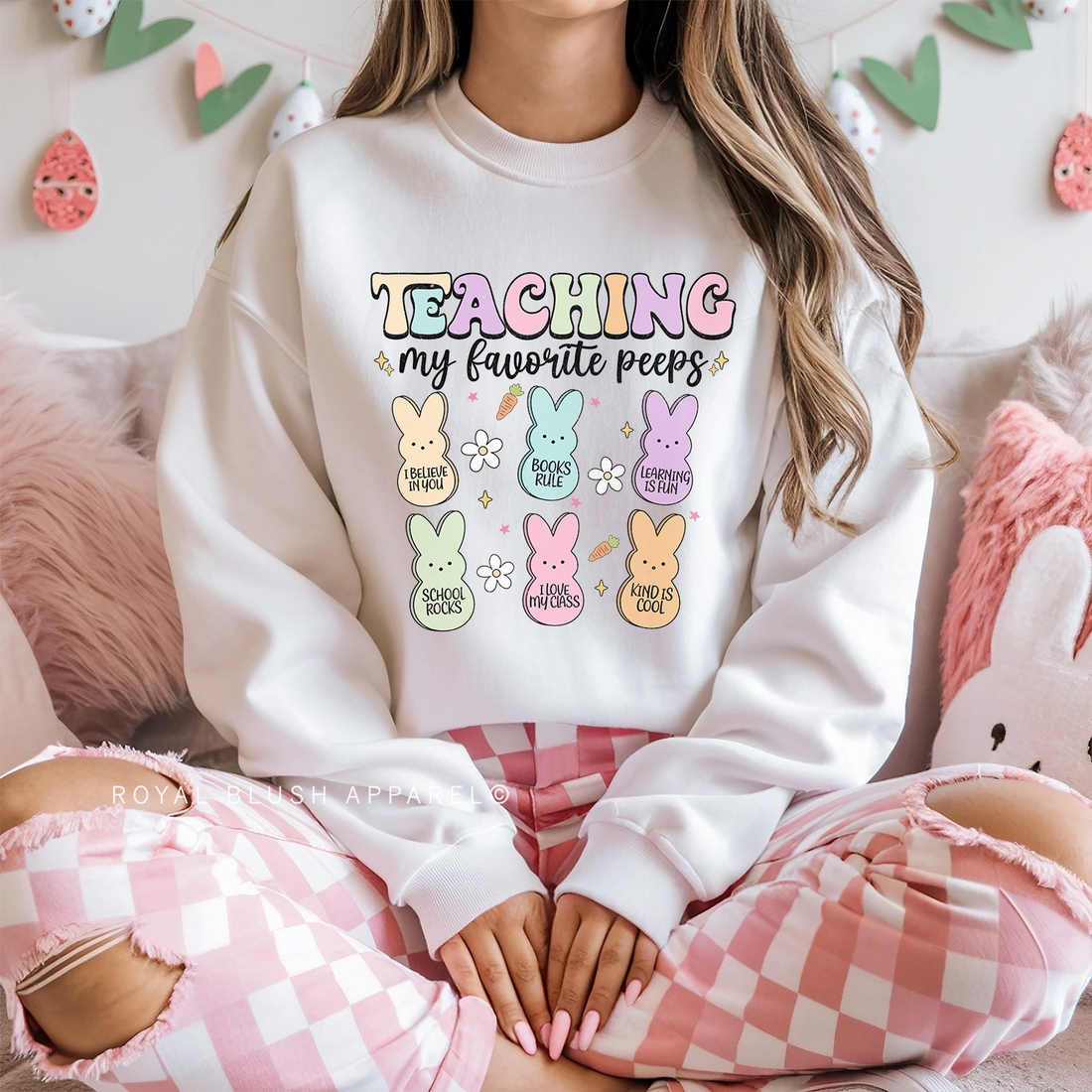 Teaching My Favorite Peeps Sweatshirt