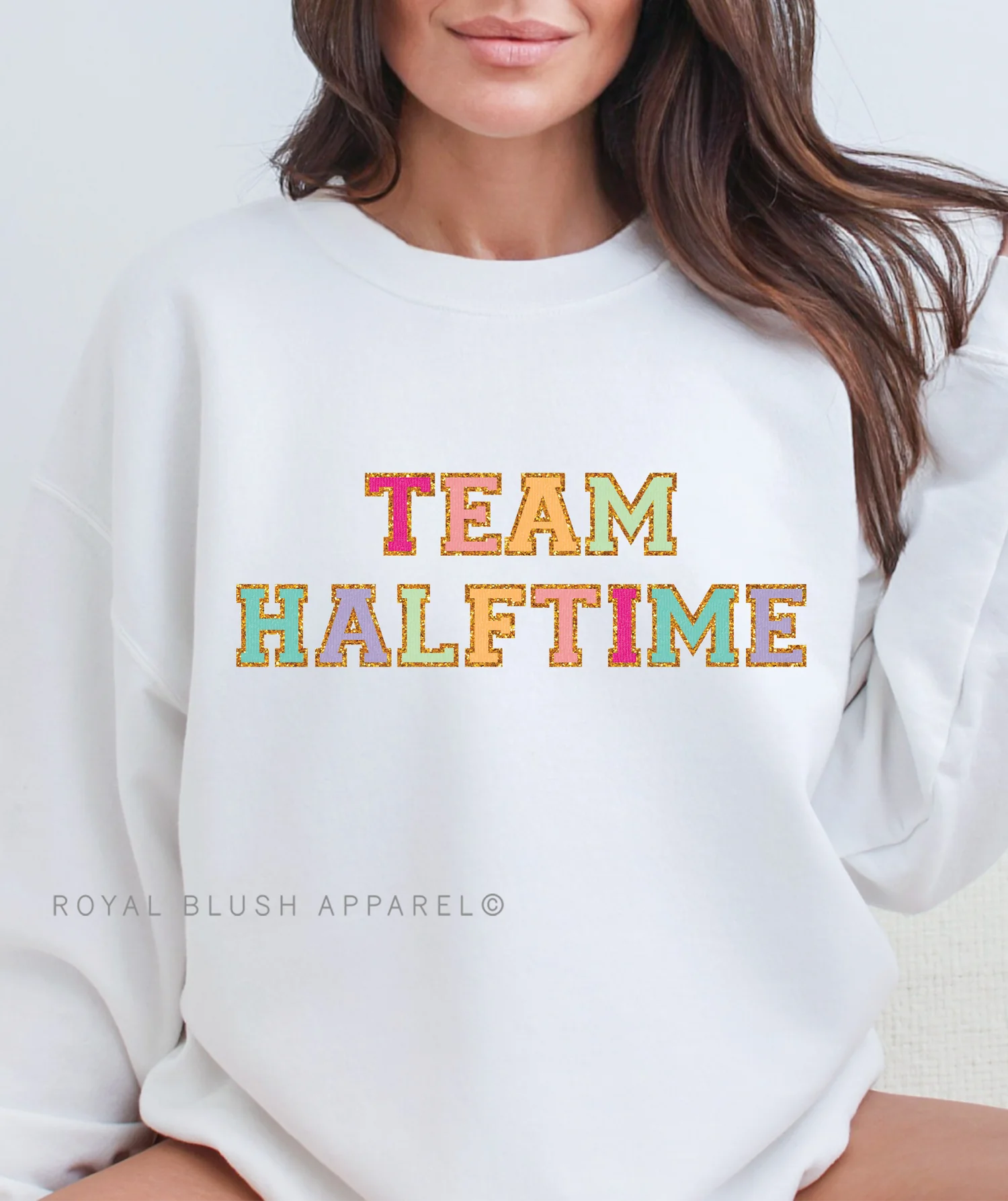 Team Halftime Faux Chenille Sweatshirt