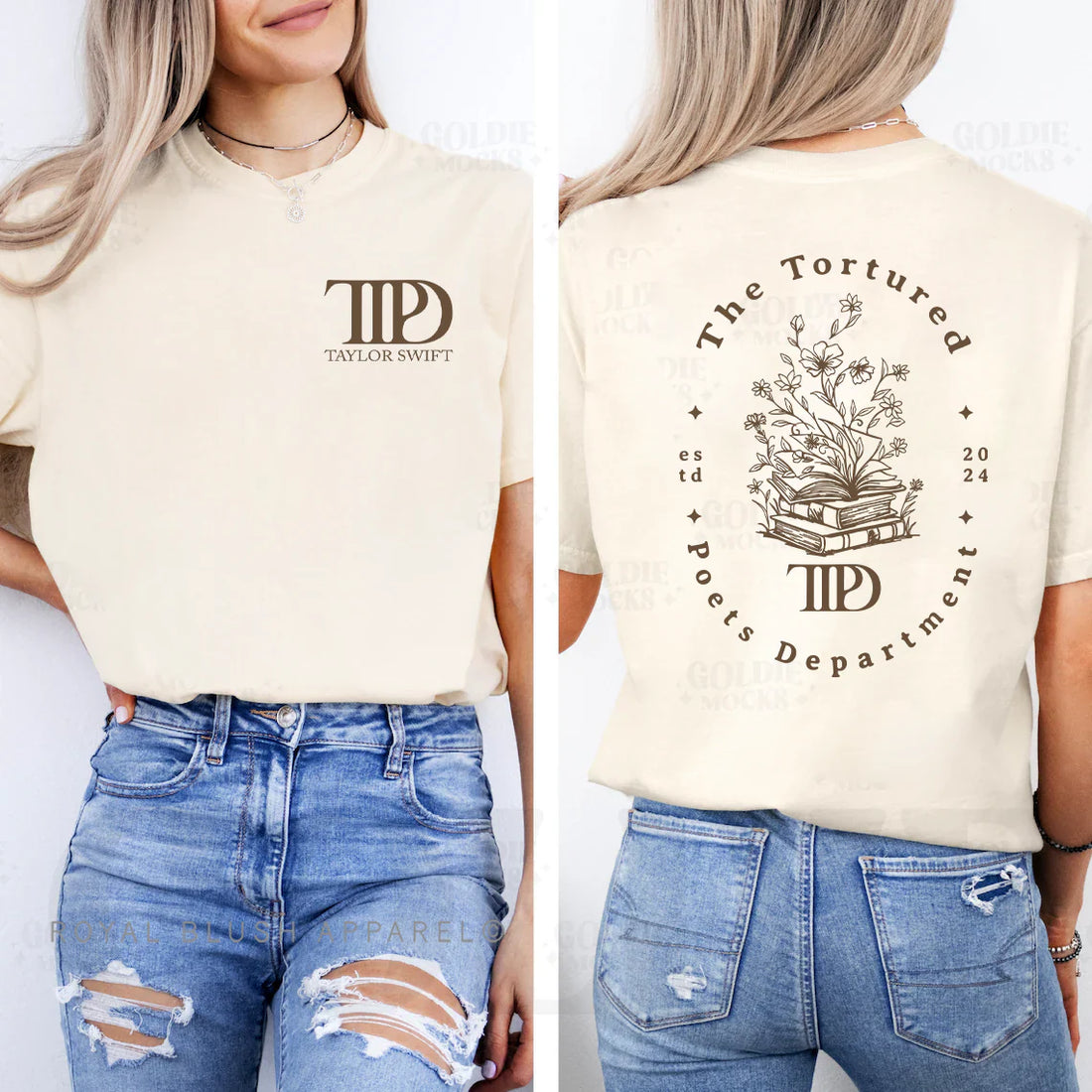 Floral TTPD Relaxed Unisex T-shirt