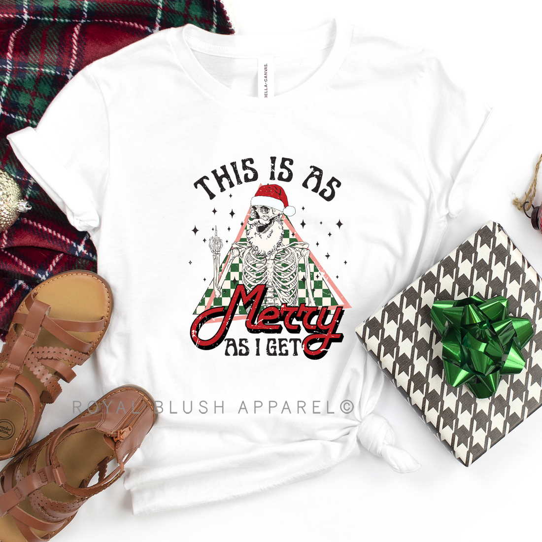 This Is As Merry As I Get Relaxed Unisex T-shirt