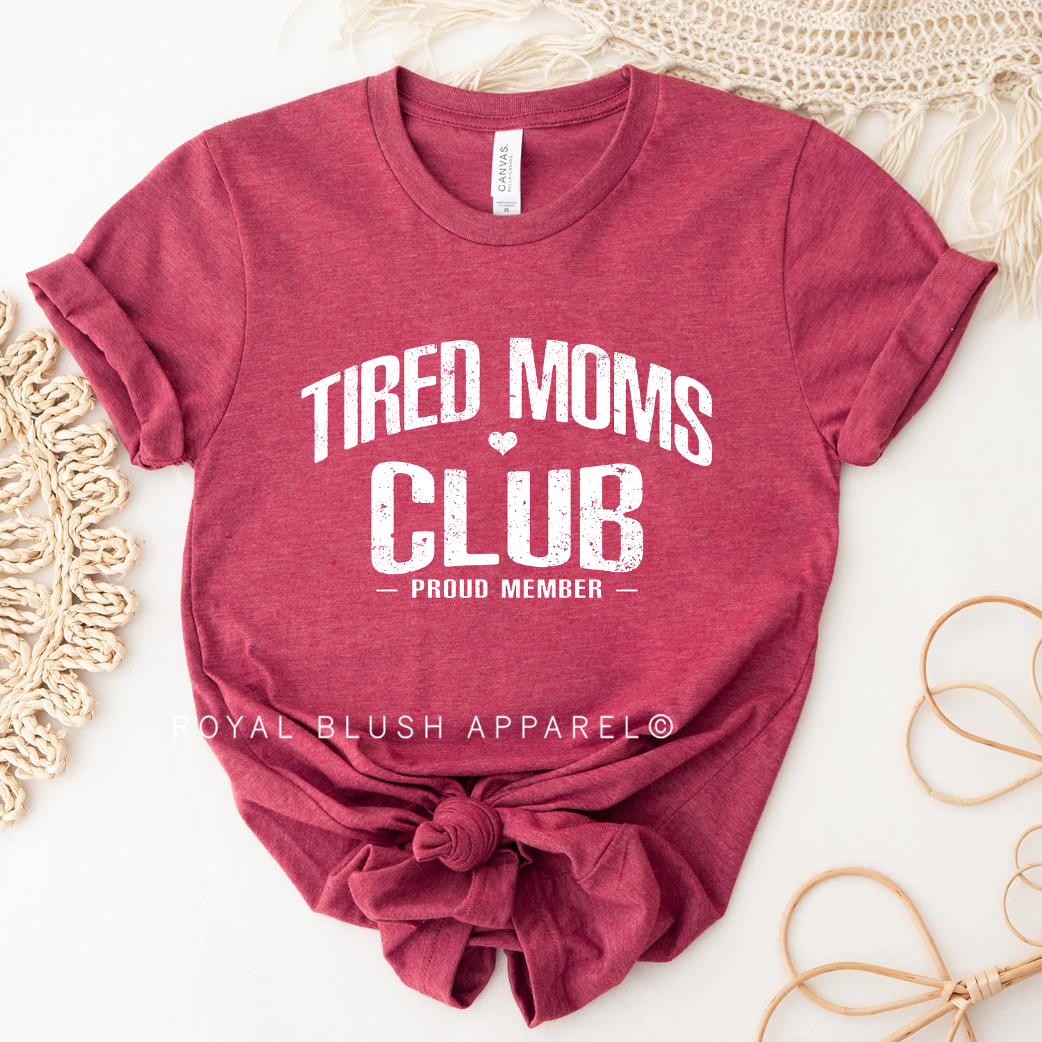 Tired Moms Club Relaxed Unisex T-shirt