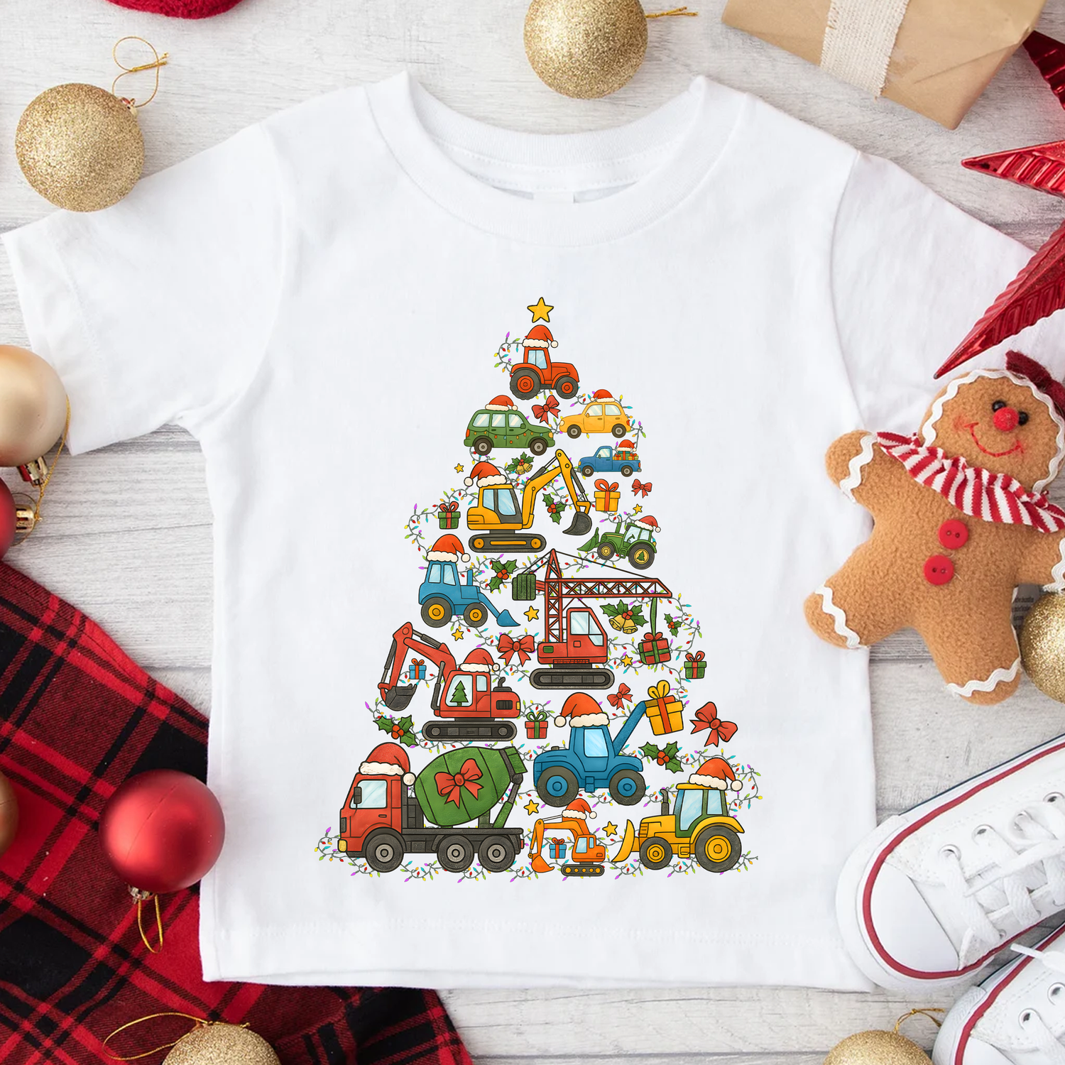 Christmas Trucks Toddler &amp; Youth T-Shirt