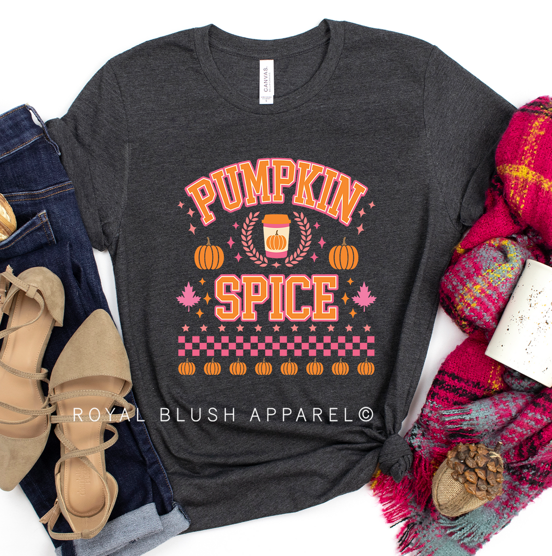 University Pumpkin Spice Relaxed Unisex T-shirt