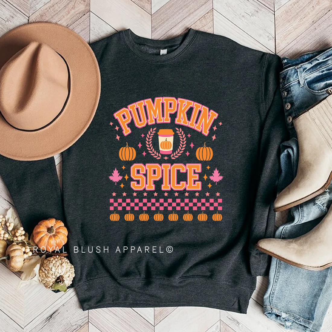 University Pumpkin Spice Babe Crewneck