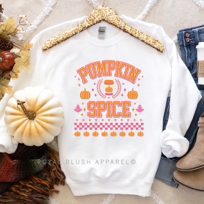 University Pumpkin Spice Sweatshirt