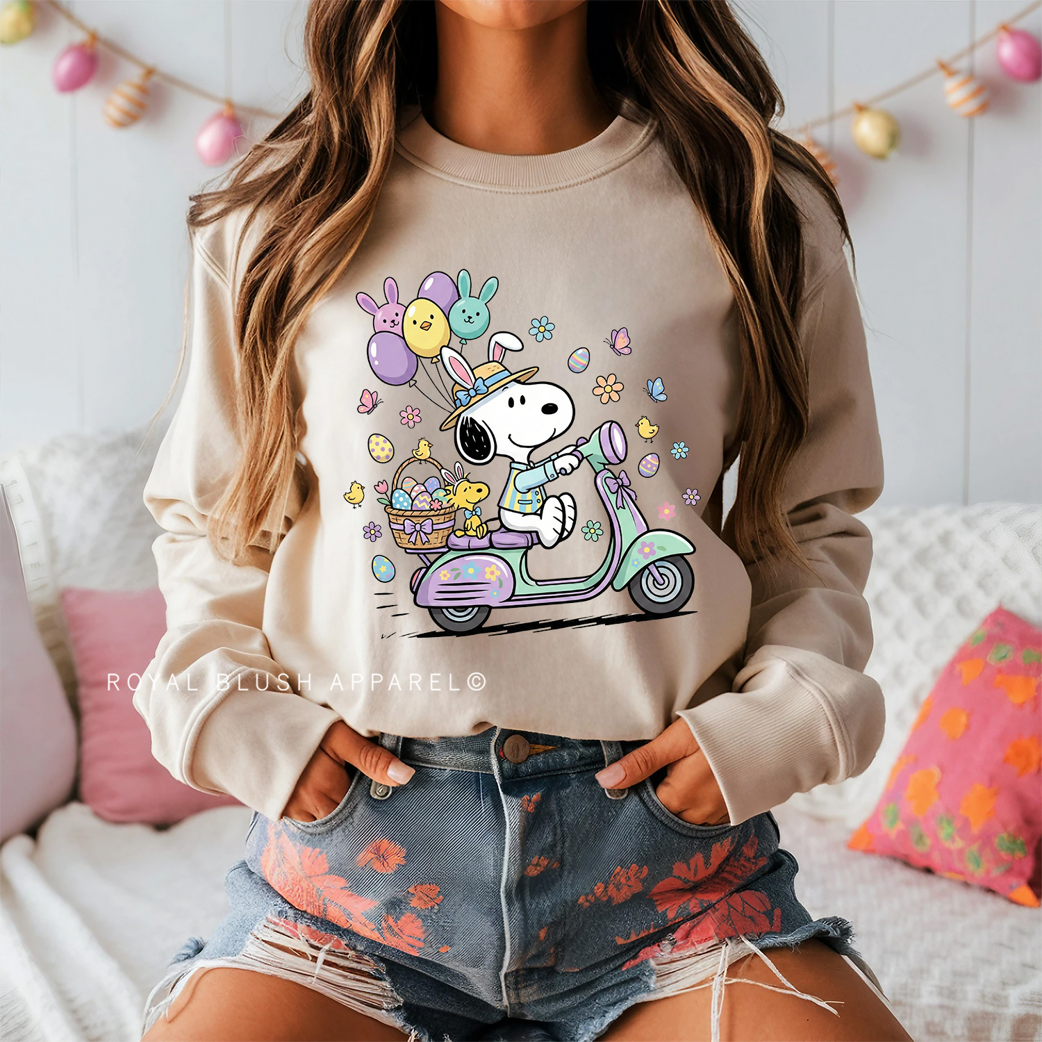 Easter Vespa Sweatshirt