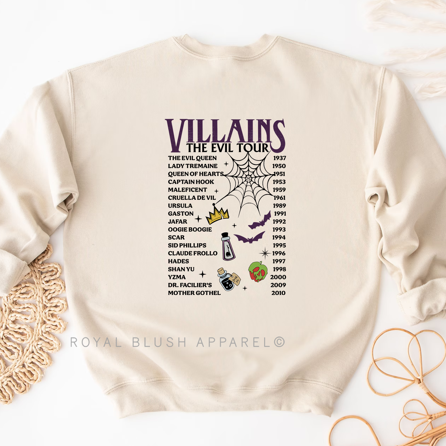 Villains The Evil Tour Sweatshirt