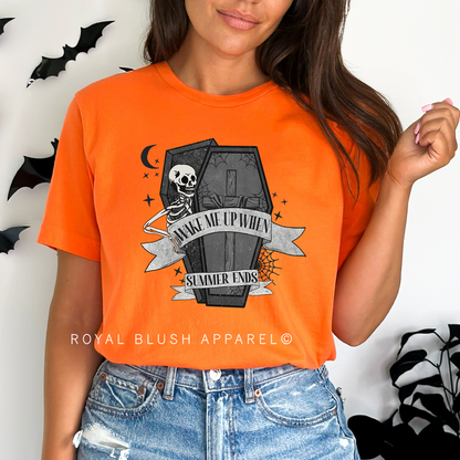 Wake Me Up When Summer Ends Relaxed Unisex T-shirt
