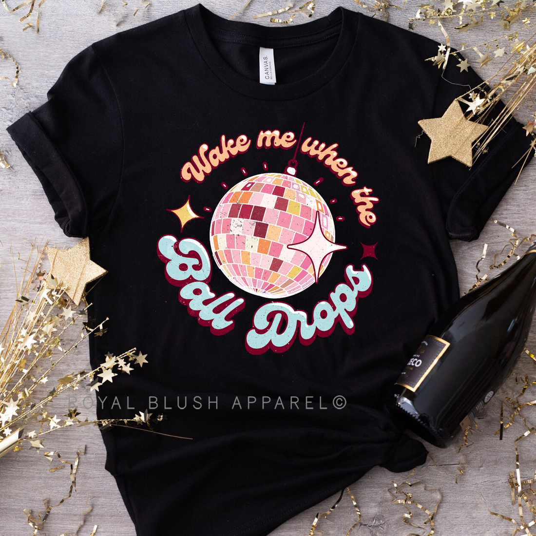 Wake Me When The Ball Drops Relaxed Unisex T-shirt