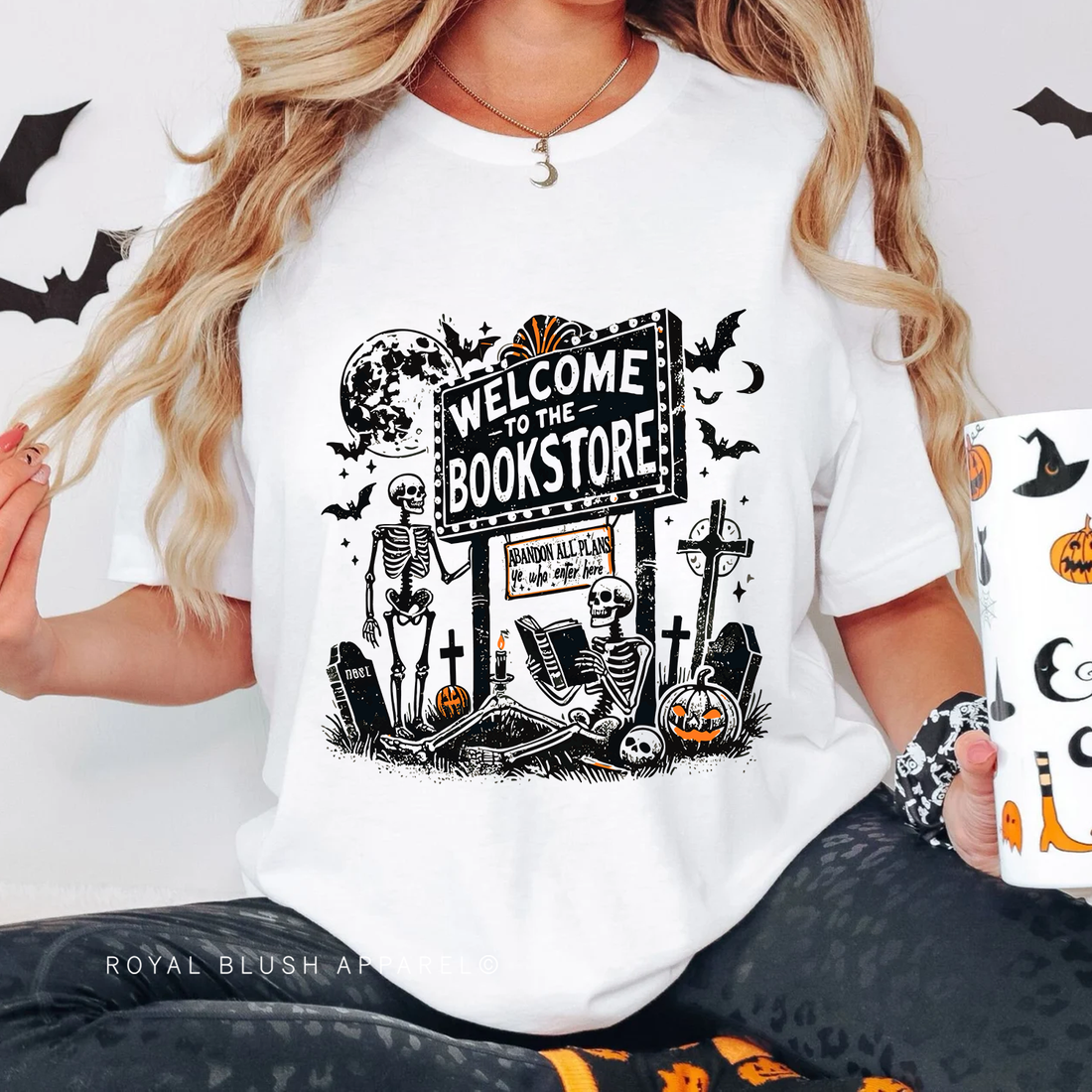Welcome To The Bookstore Relaxed Unisex T-shirt