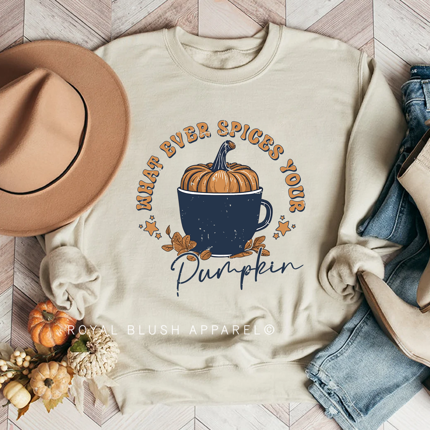 Whatever Spices Your Pumpkin Sweatshirt