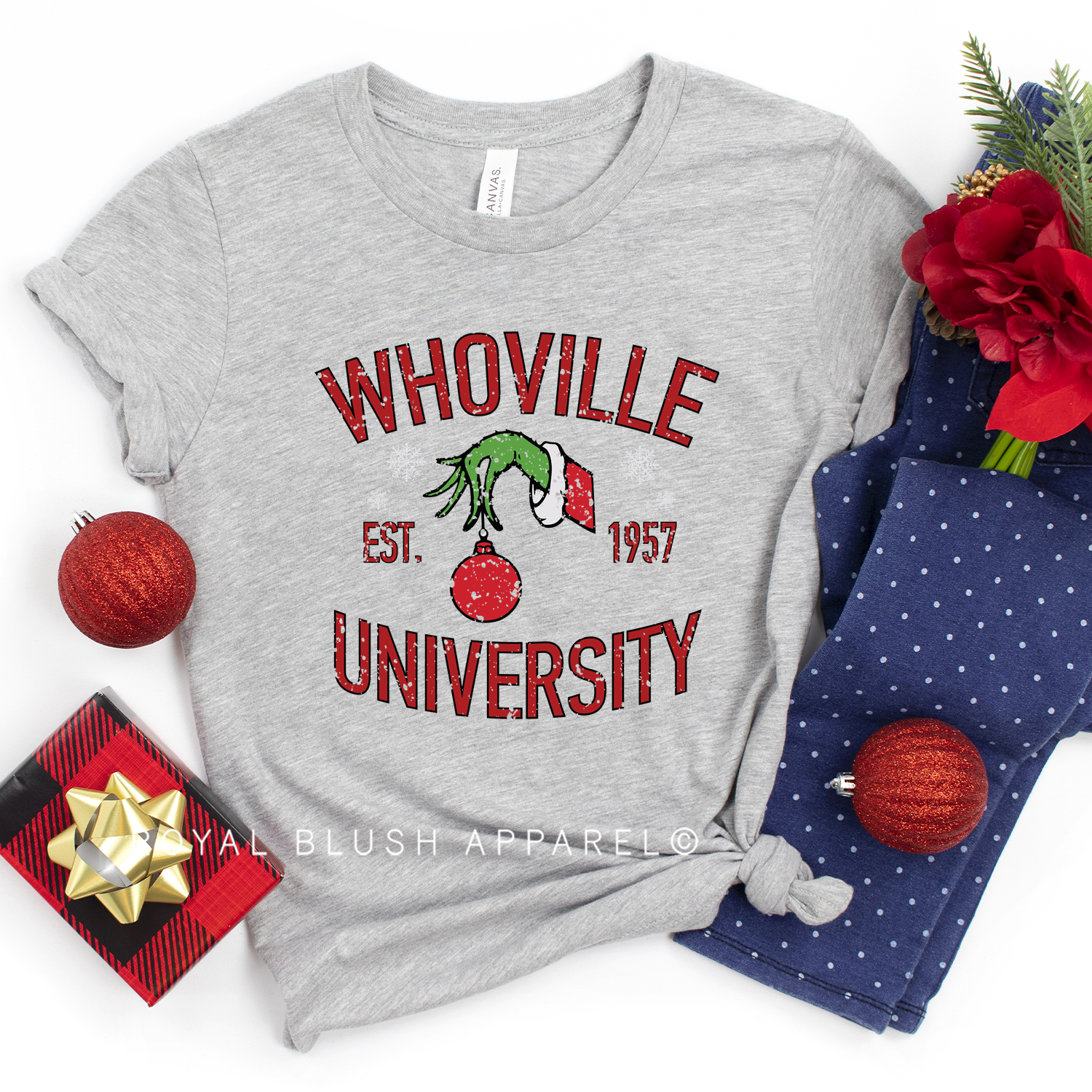 Whoville University Relaxed Unisex T-shirt