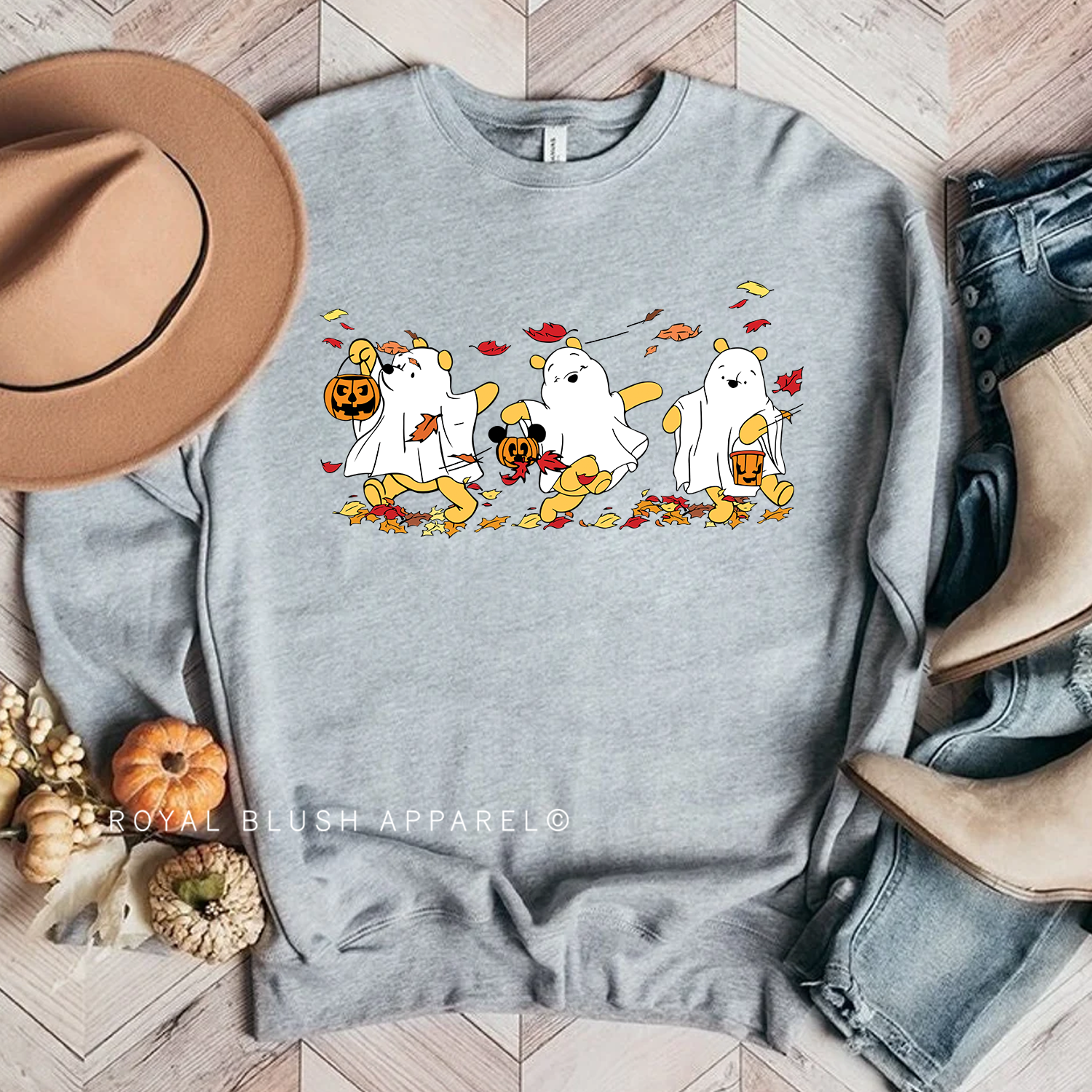 Winnie Trick Or Treat Babe Crewneck