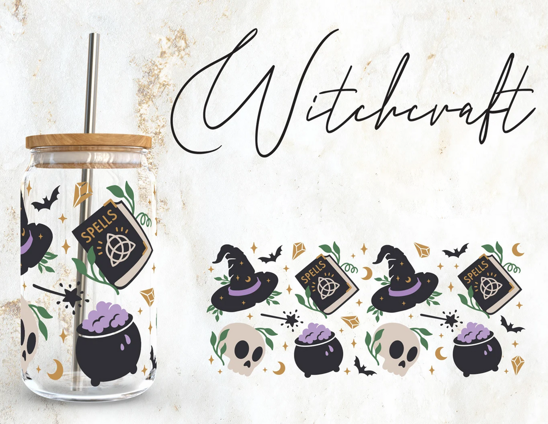 Witchcraft Iced Coffee Glass