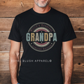 Circle World's Greatest Grandpa graphic T-shirt