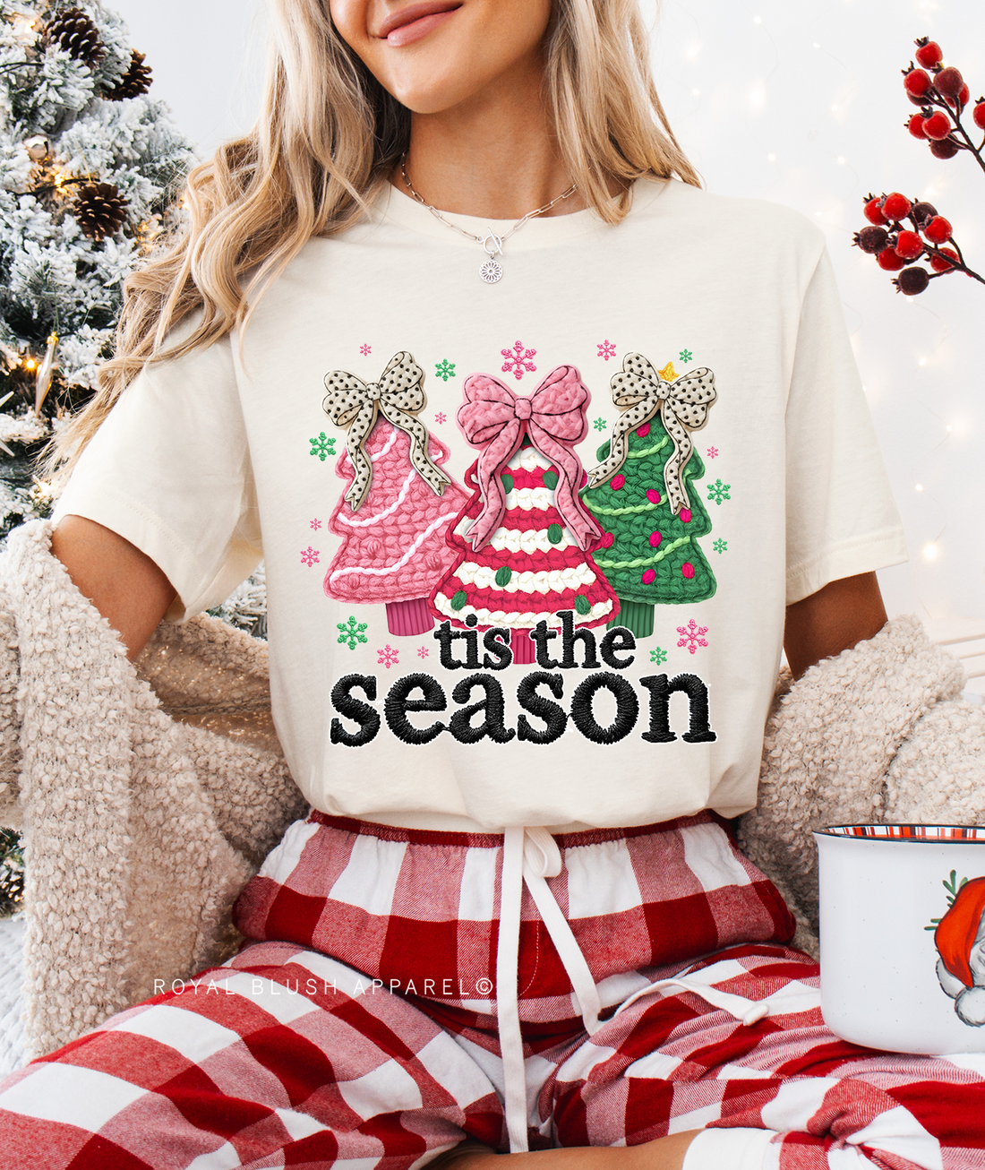 Yarn Tis The Season Relaxed Unisex T-shirt