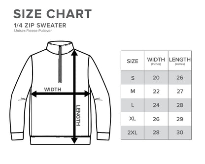 RBA Design Quarter Zip Sweater