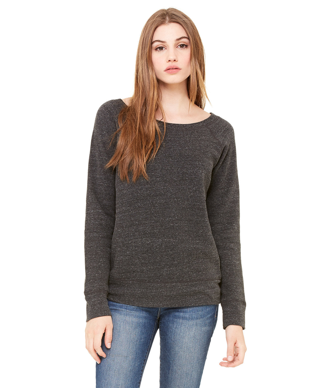 Actually I Can! Ladies Fitted Wide Neck Sweater