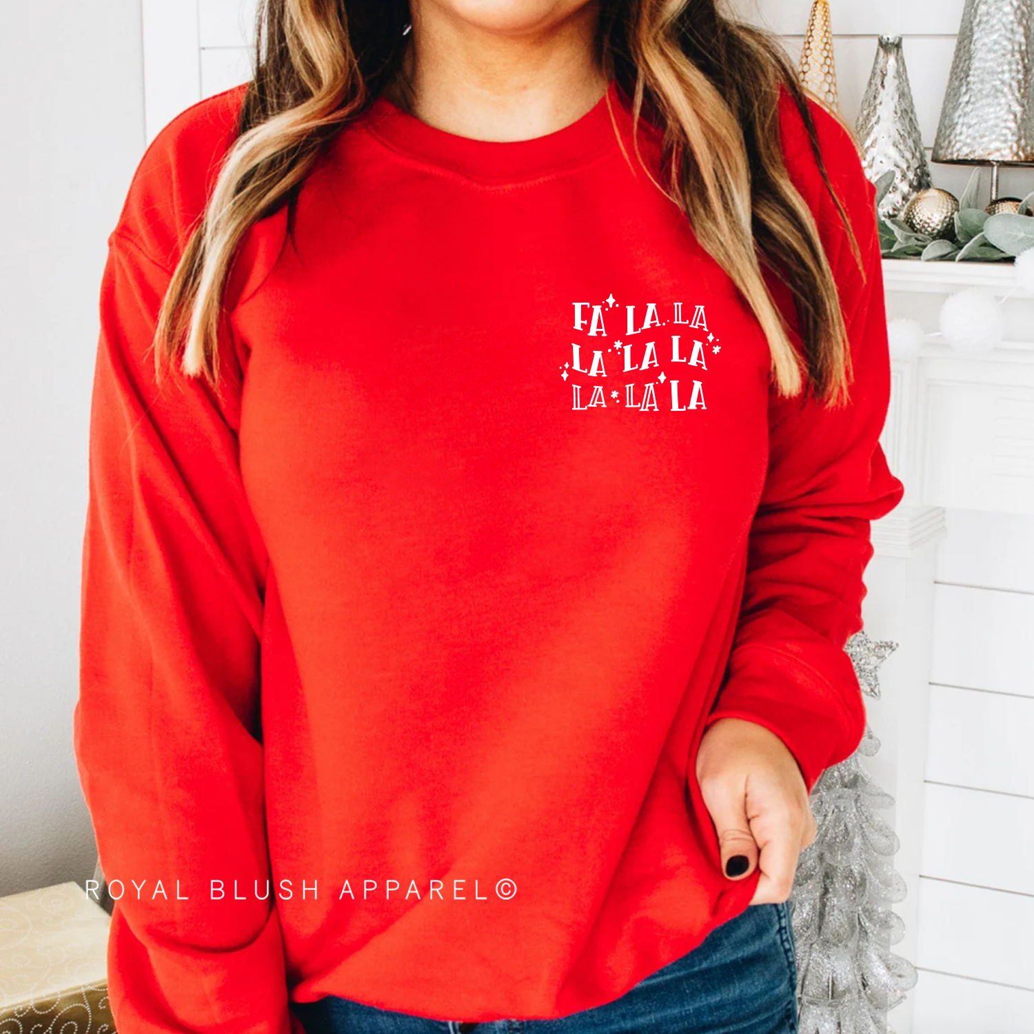 Pocket Fa La La Sweatshirt