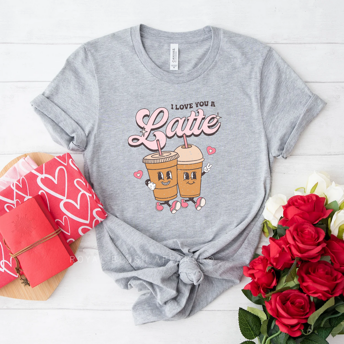 I Love You A Latte Relaxed Unisex T-shirt