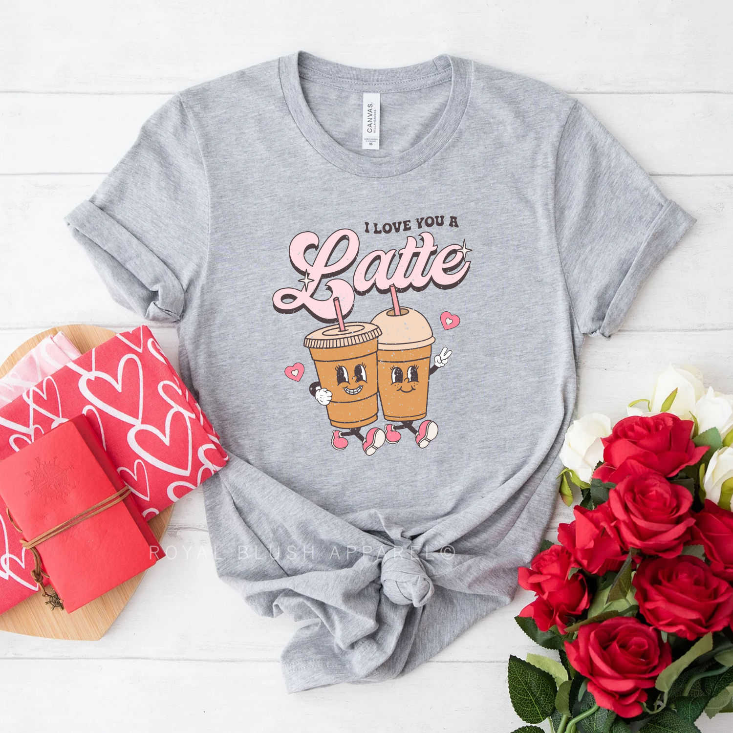 I Love You A Latte Relaxed Unisex T-shirt