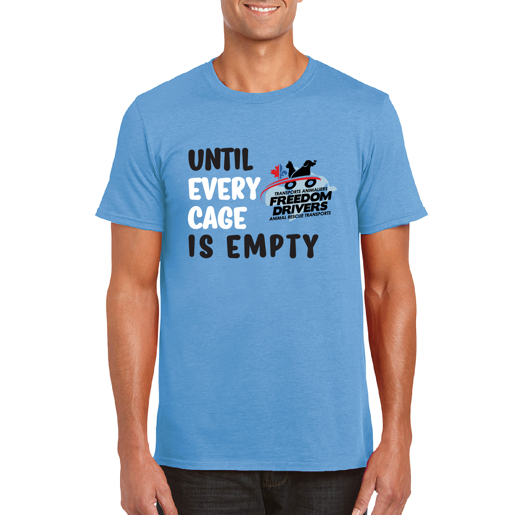 Until Every Cage is Empty (2 color) Men&