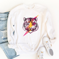 Pink Tiger graphic sweatshirt