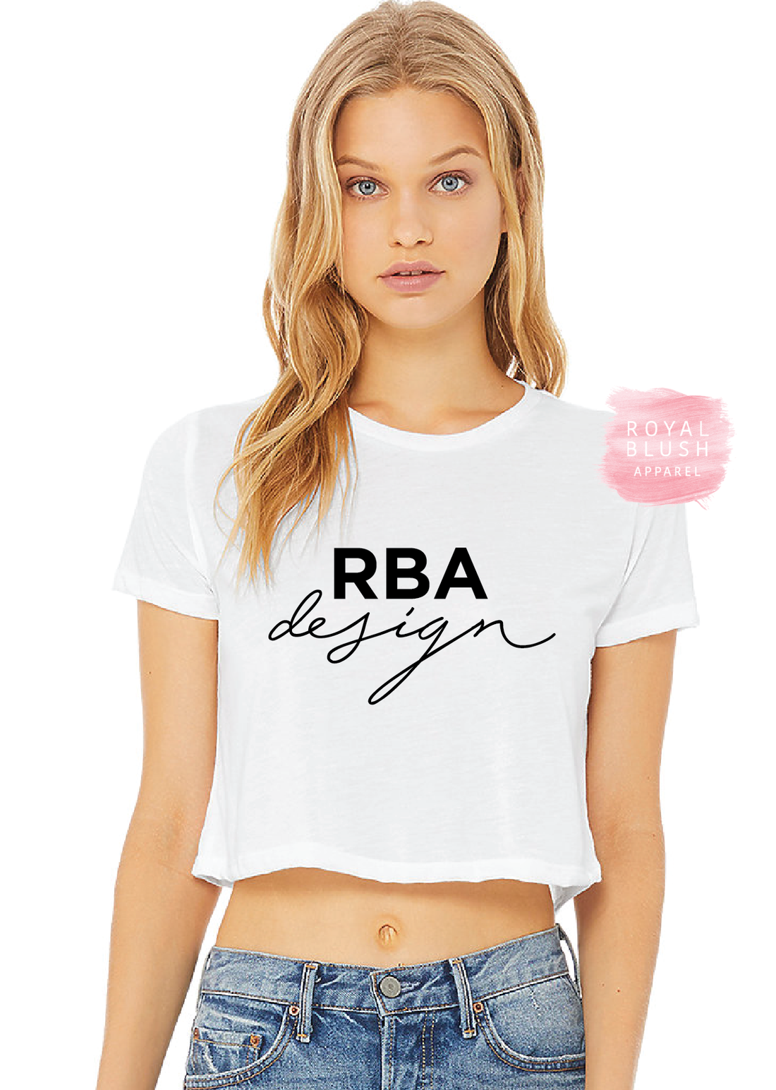 RBA Design Flowy Crop T-Shirt