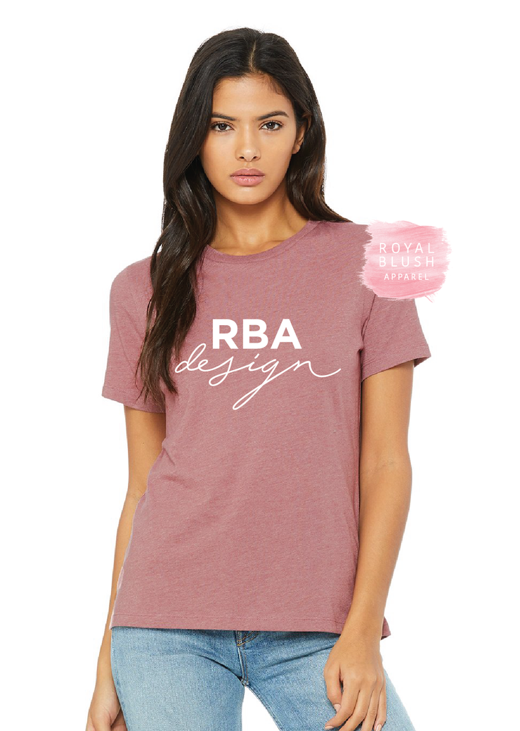 RBA Design Relaxed Ladies graphic T-shirt