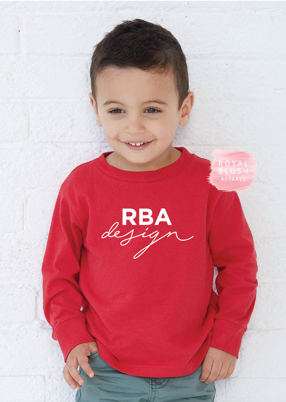 RBA Design Toddler Long Sleeve Shirt