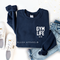 Gym Life graphic sweatshirt
