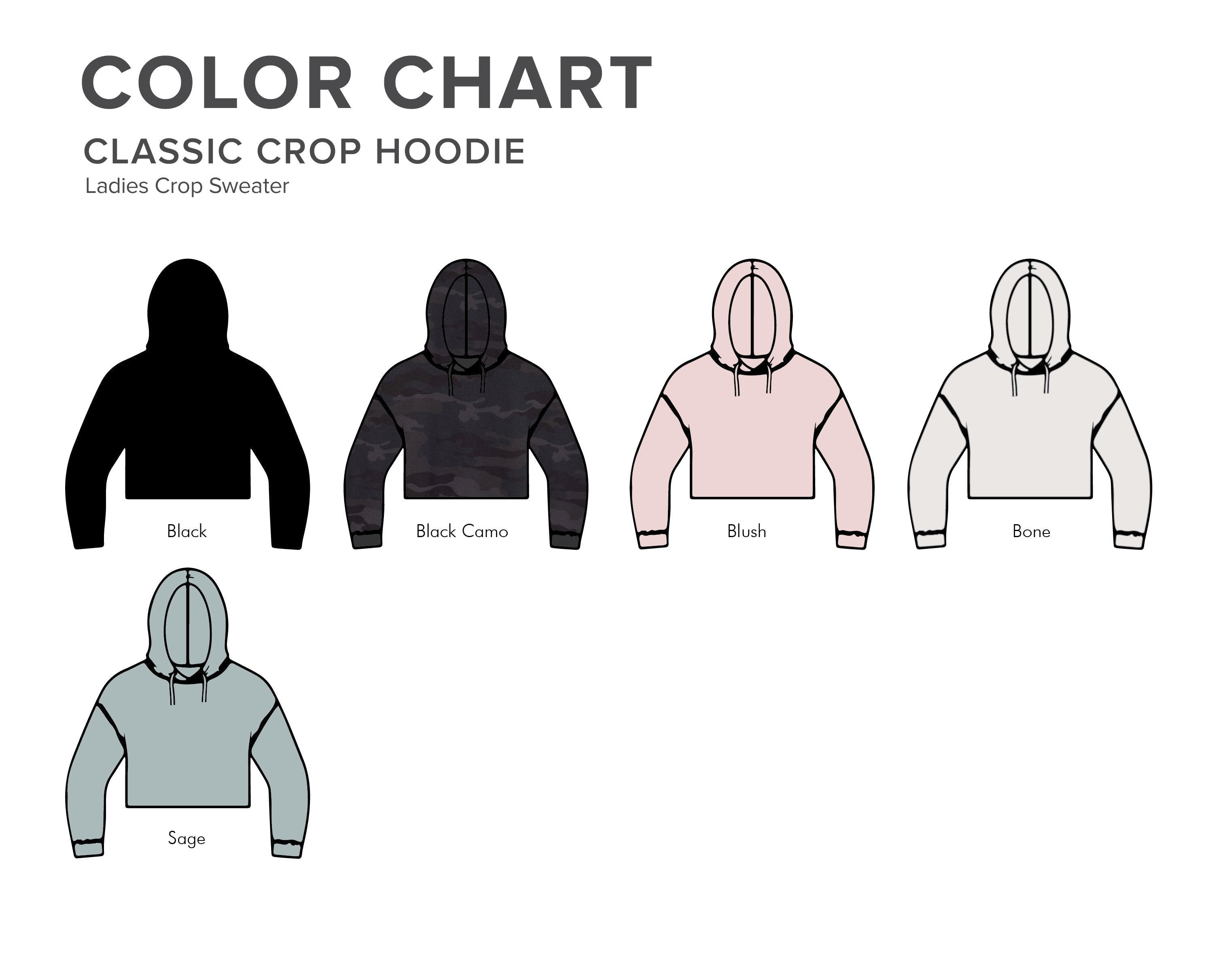 Pink Tiger Independent Crop Hoodie