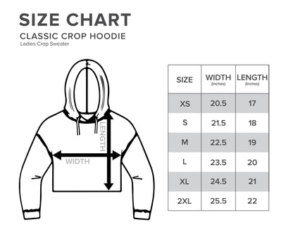 Self Love Independent Crop Hoodie