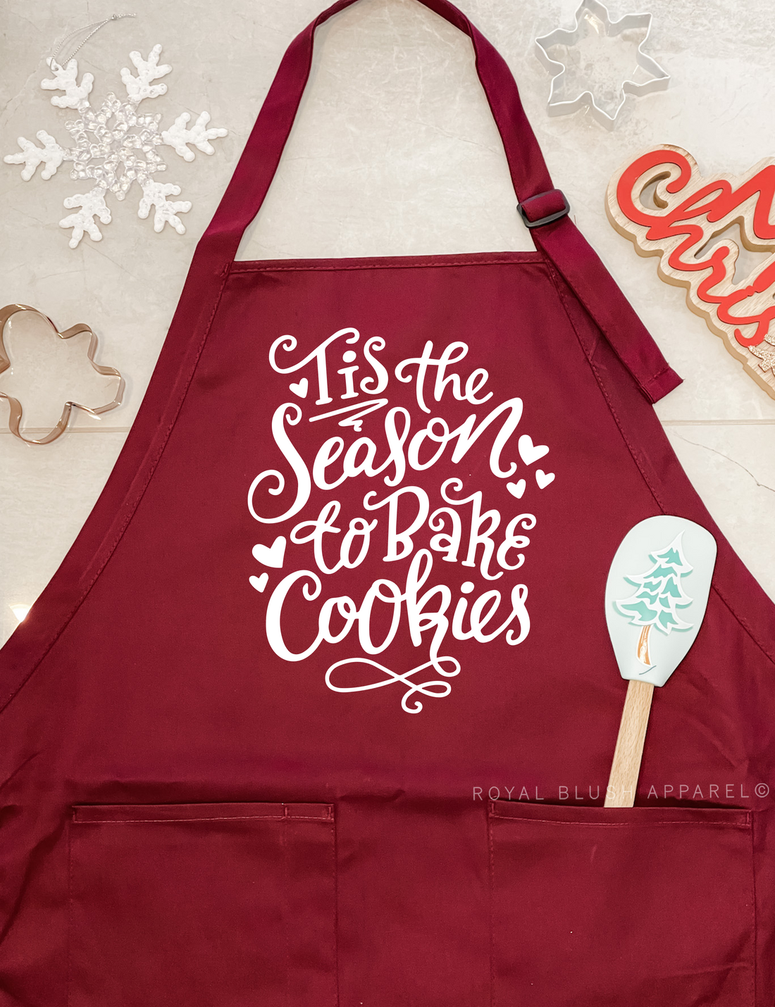 Tis The Season To Bake Cookies Apron