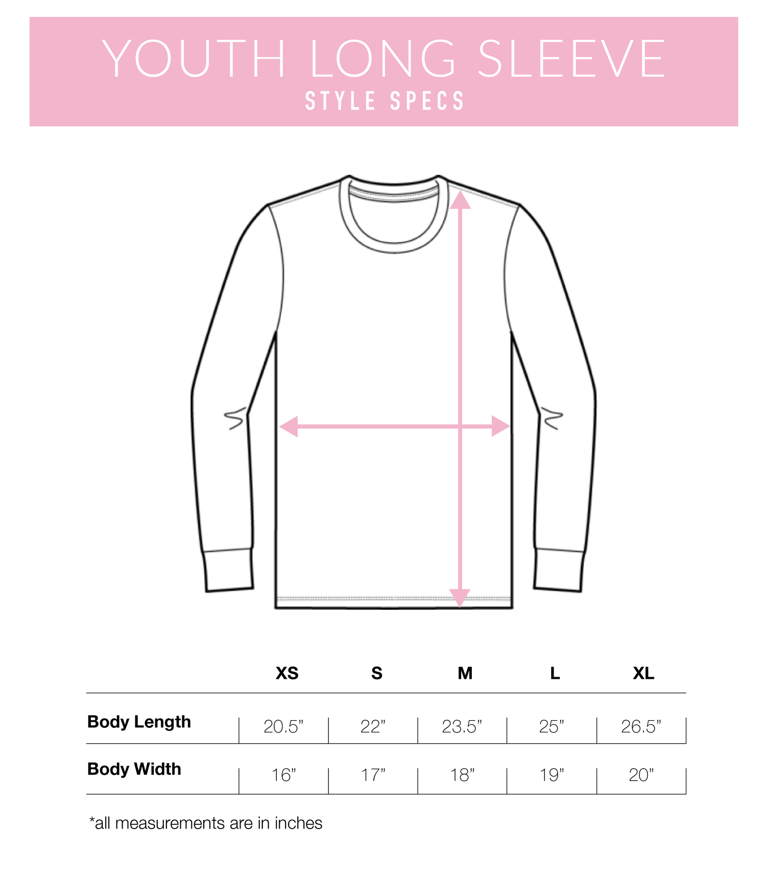 Custom Youth Long Sleeve Shirt