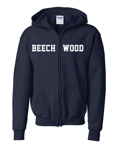 Beechwood Adult Zip Up Sweater