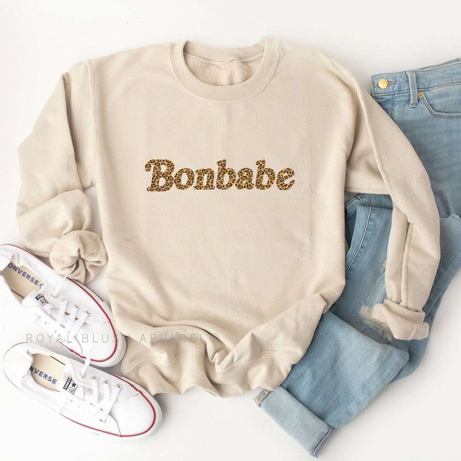 Bonbabe Leopard Sweatshirt