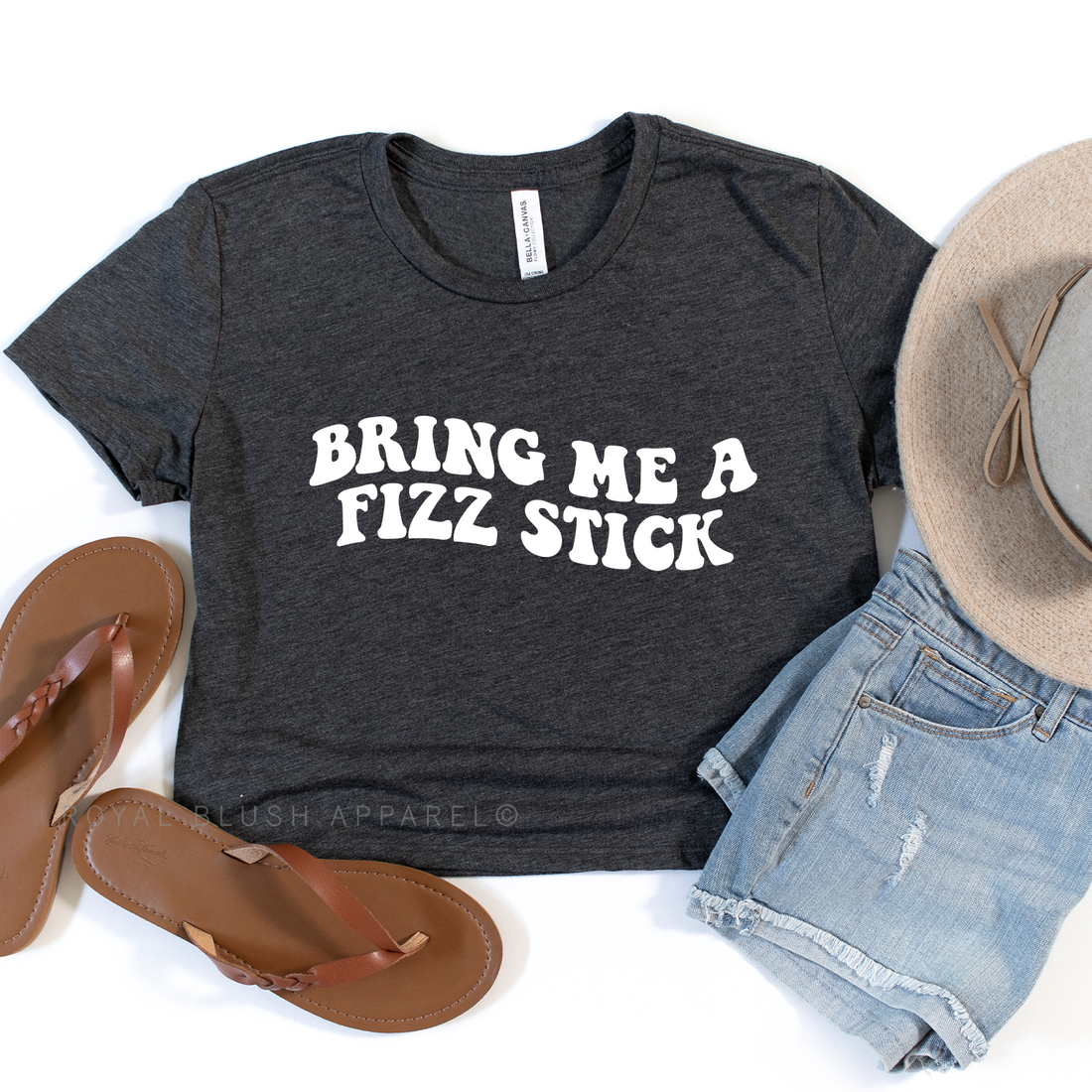Bring Me A Fizz Stick Crop T-Shirt