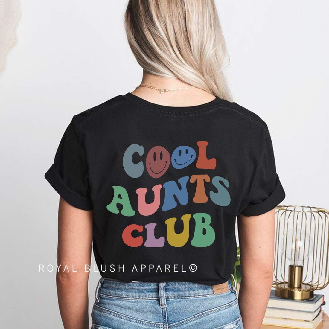 T-shirt unisexe décontracté Cool Aunts Club