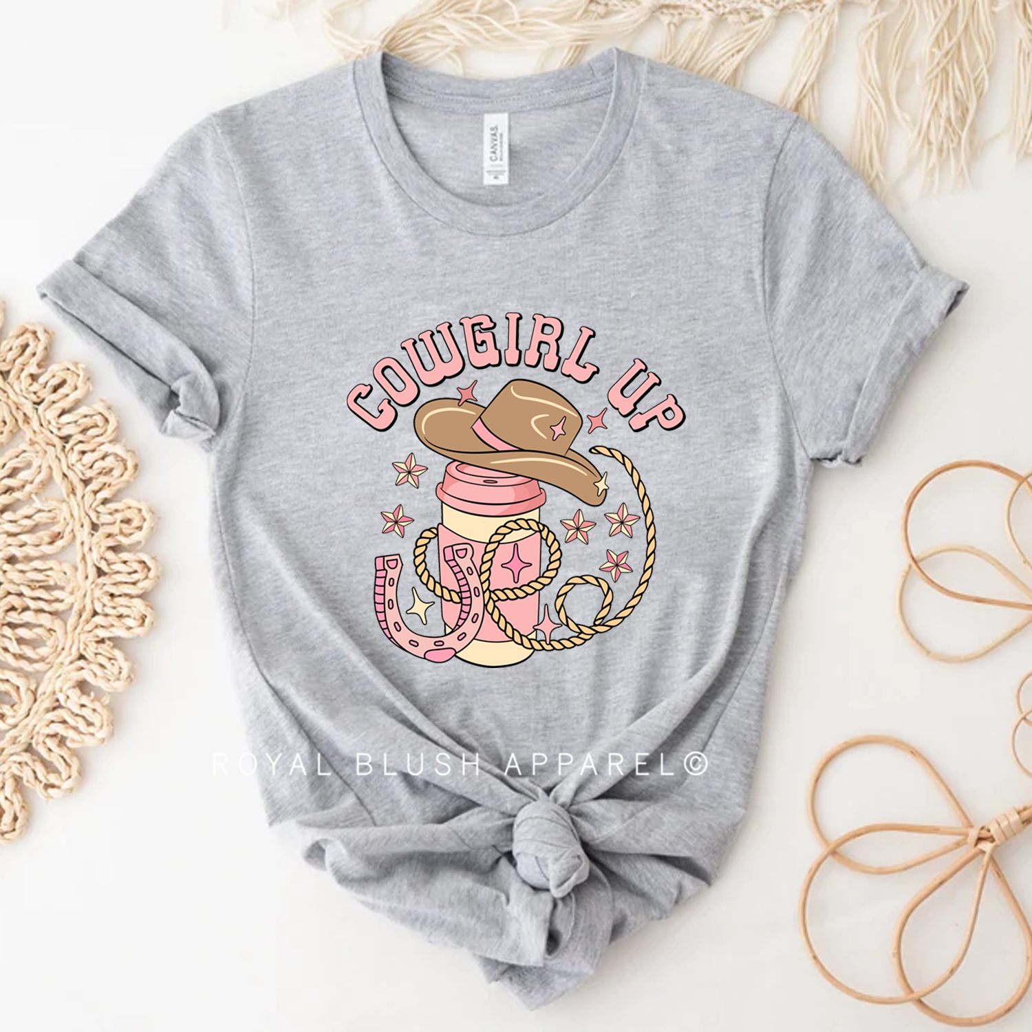 Cowgirl Up Relaxed Unisex T-shirt