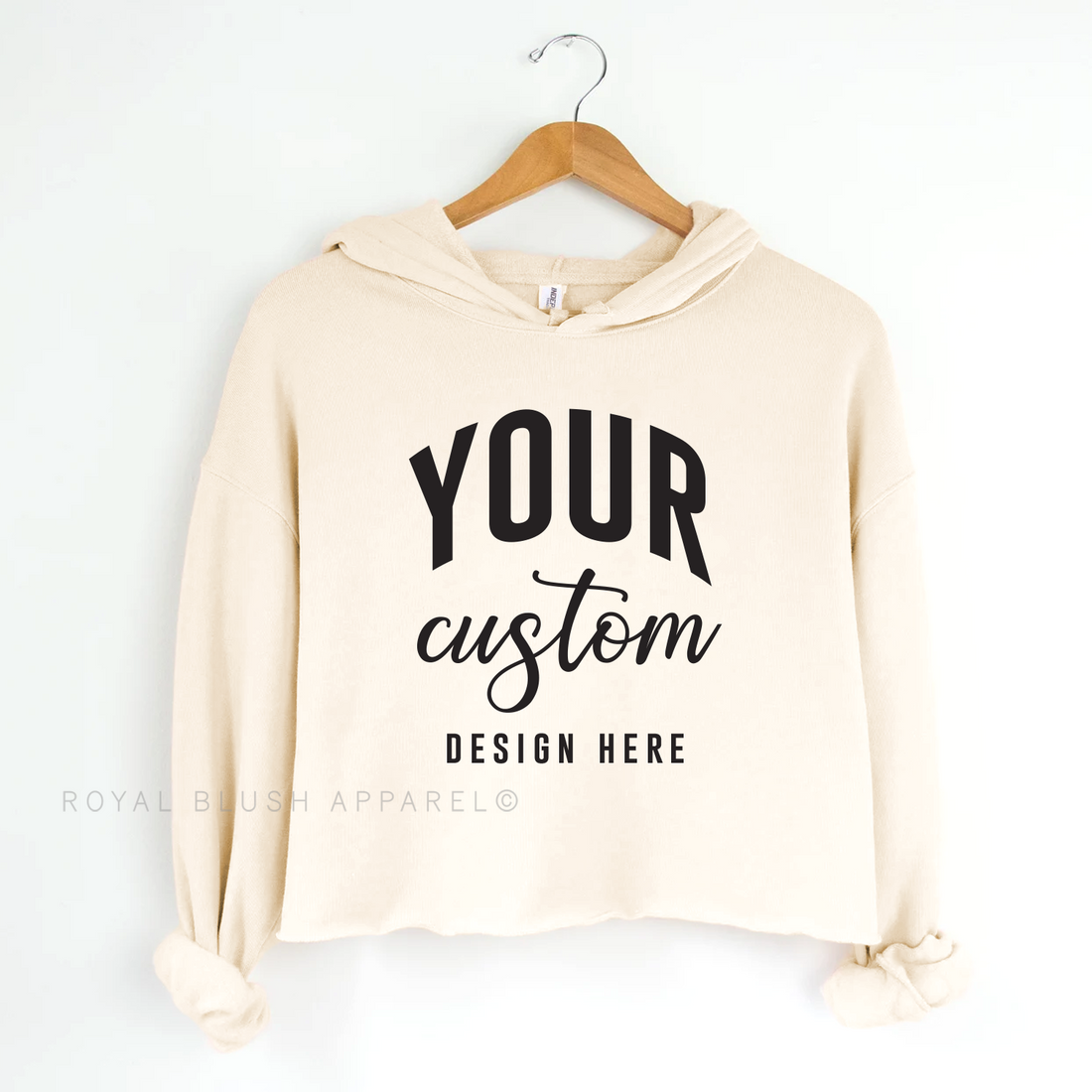 Custom Independent Crop Hoodie