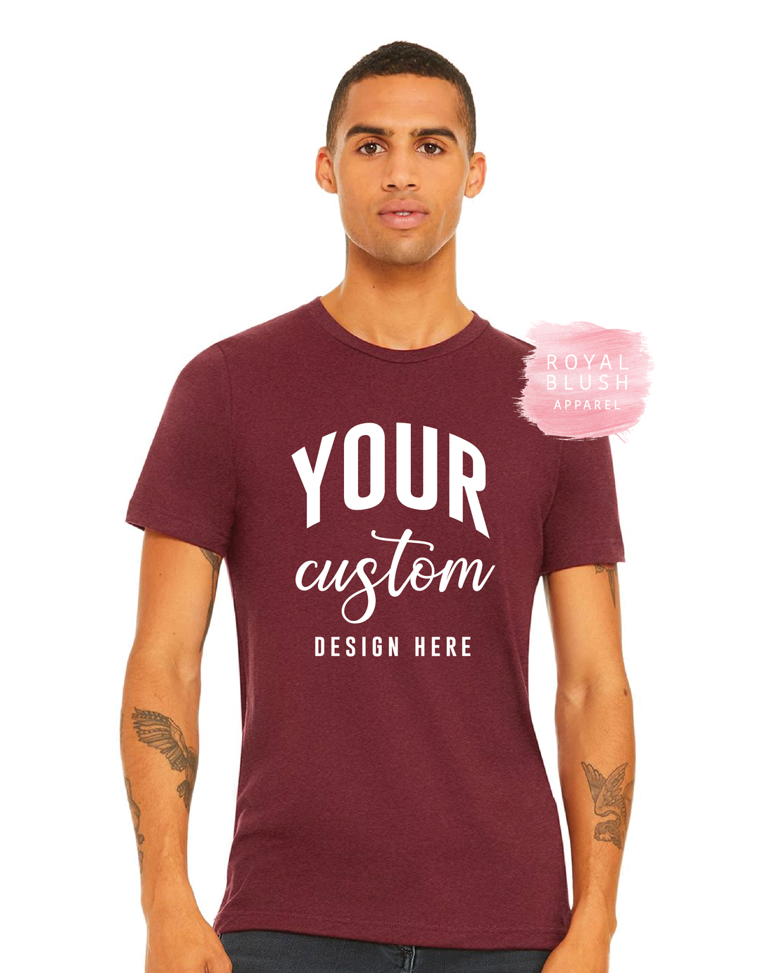 Custom Relaxed Unisex T-Shirt - DARK COLORS