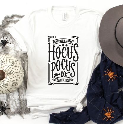 Hocus Pocus Enchanted Brooms Relaxed Unisex T-shirt