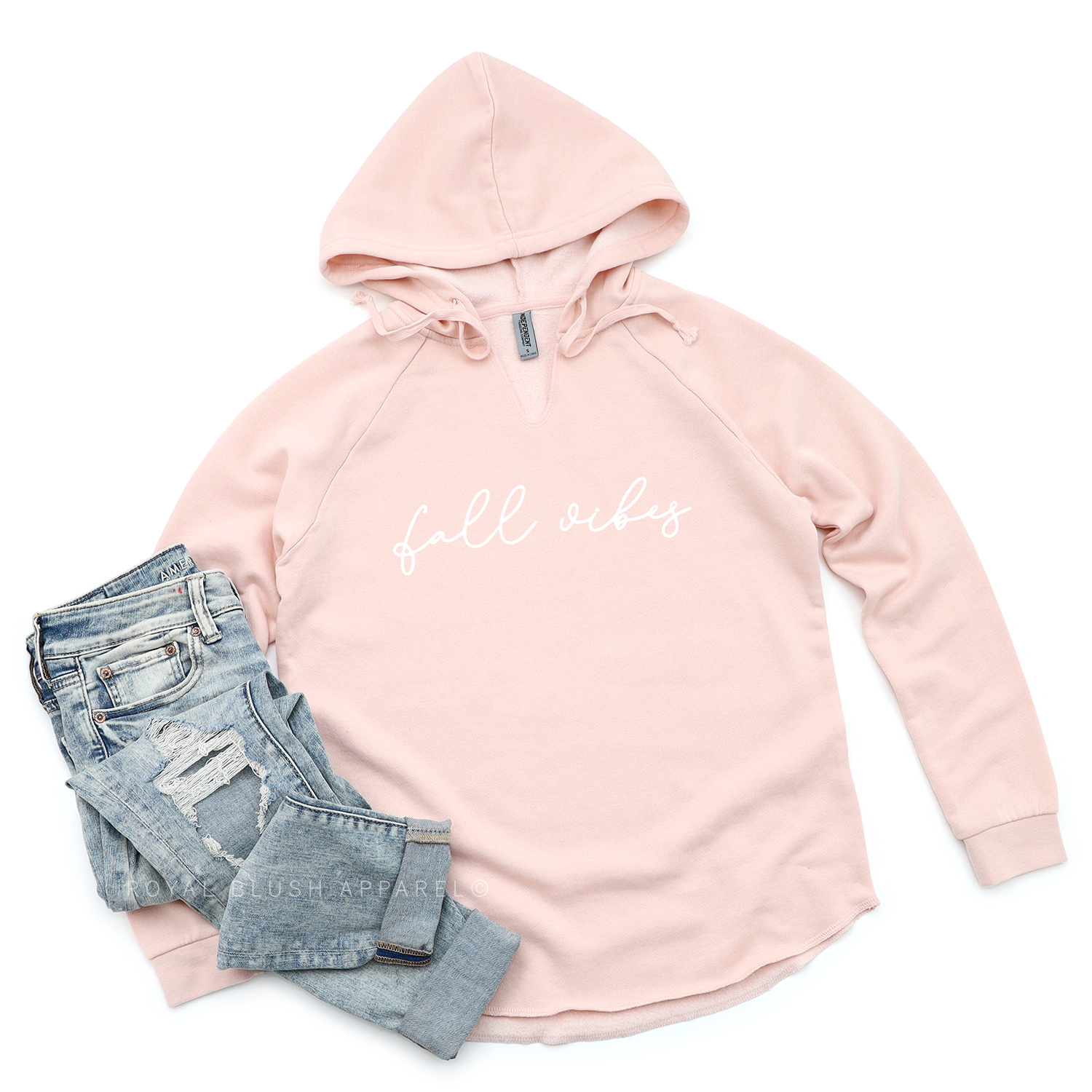 White Fall Vibes Independent Hoodie